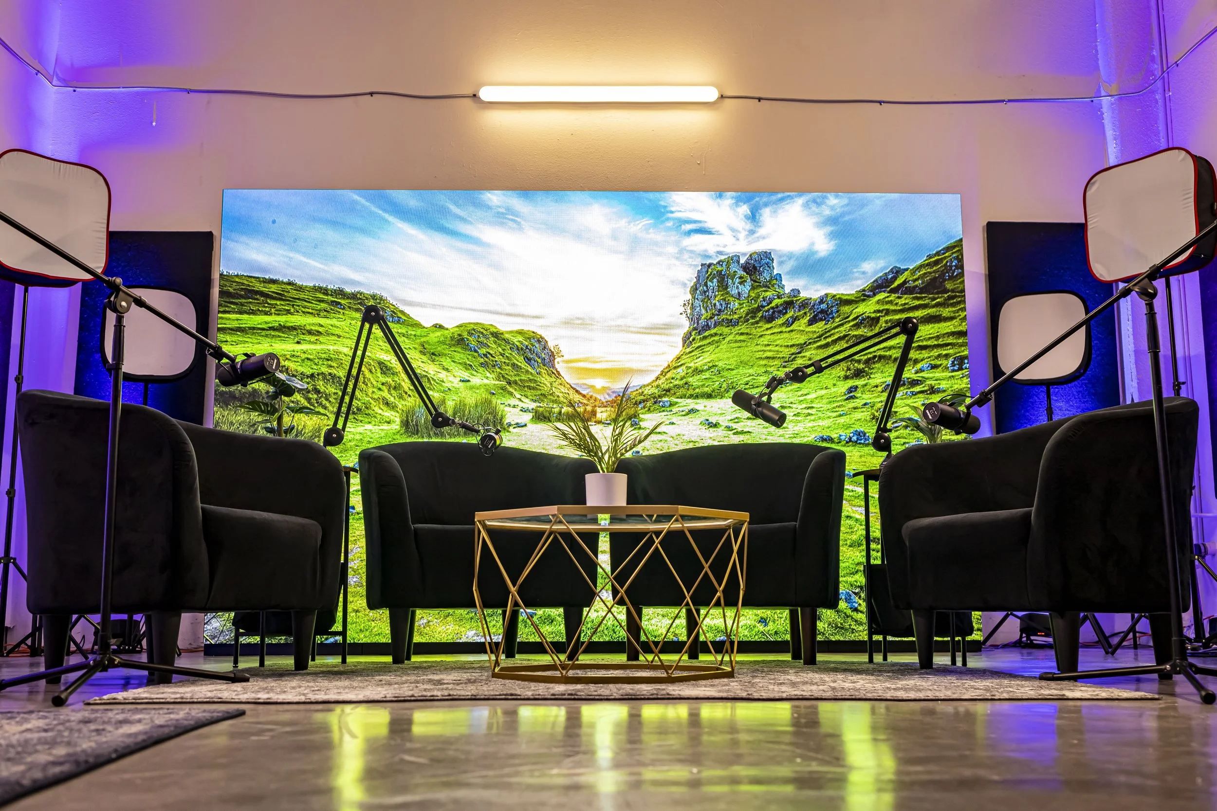 podcast studio for rent in la