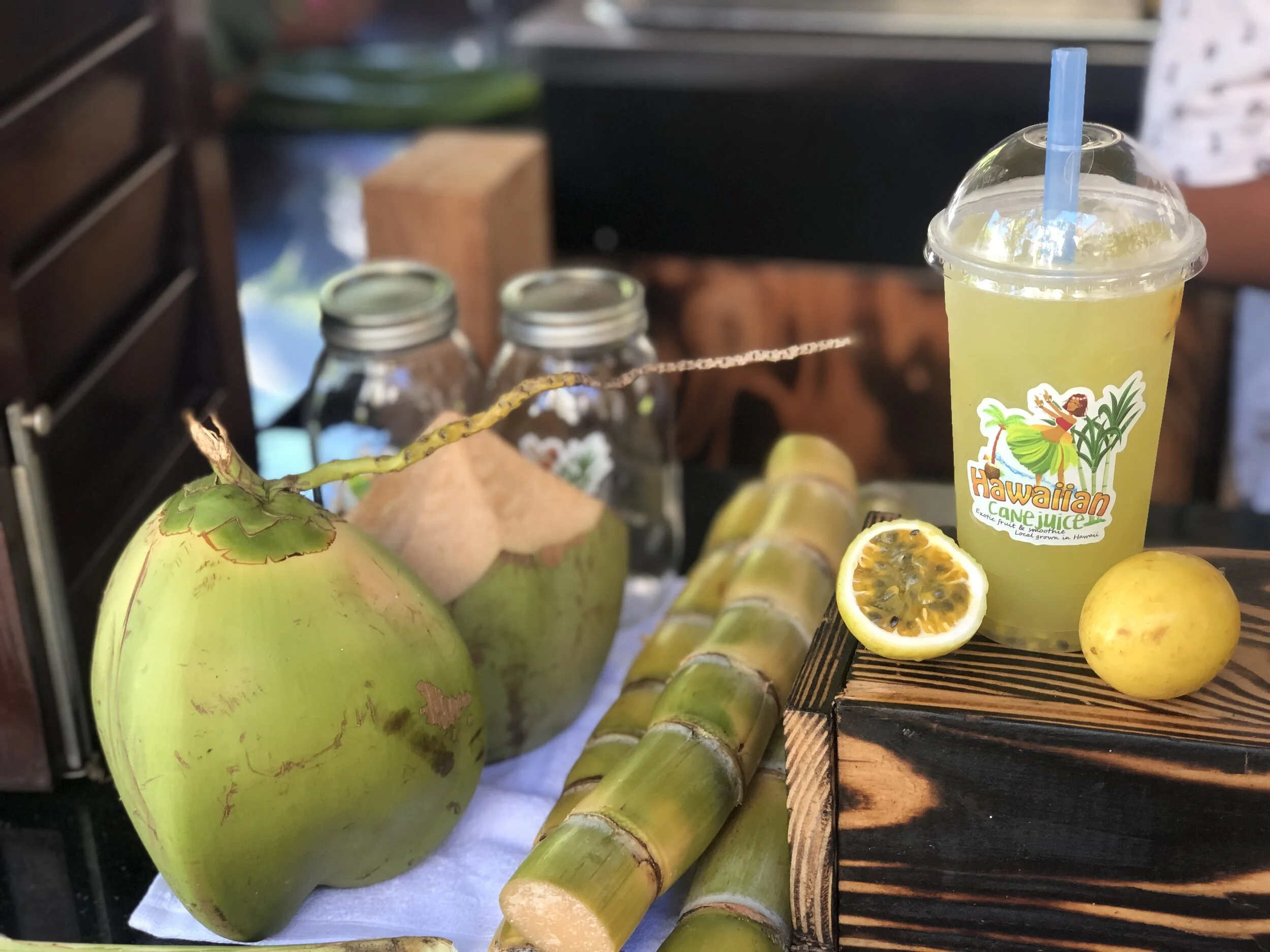 Hawaiian Cane Juice Royal Hawaiian Center