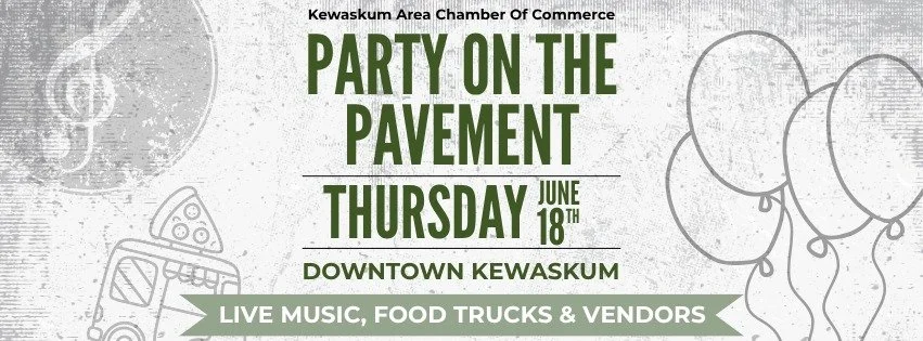 Party On The Pavement in Kewaskum