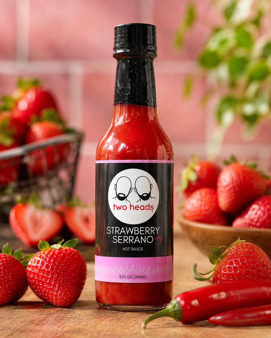 Strawberry Serrano (Medium Heat)