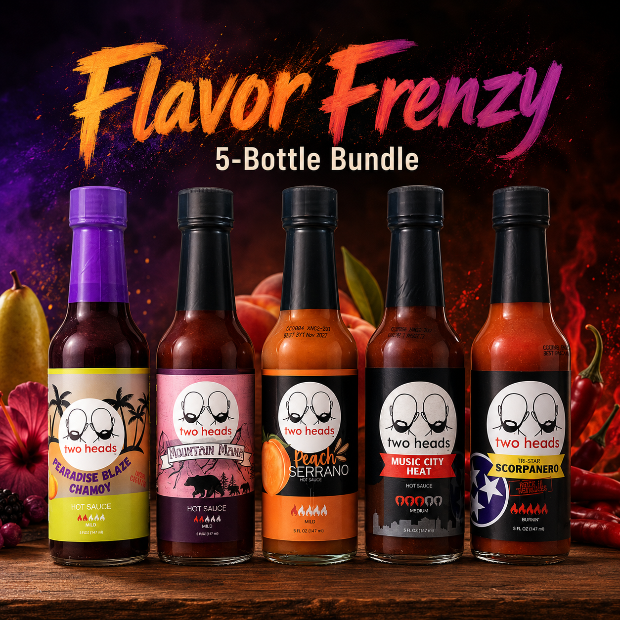 The Flavor Frenzy Collection (5 pack)