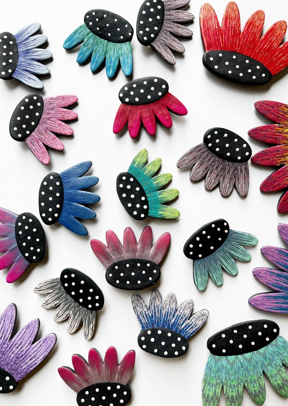 Small Flower Brooches (Approx $30 US)