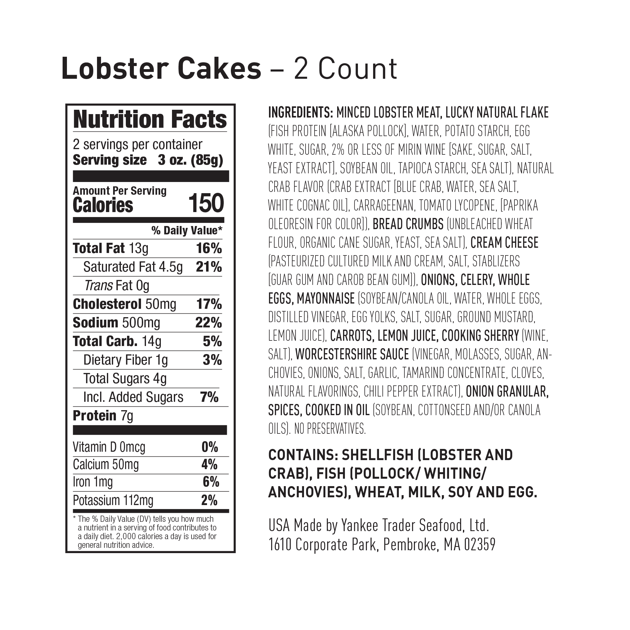 General 5 — Yankee Trader Seafood