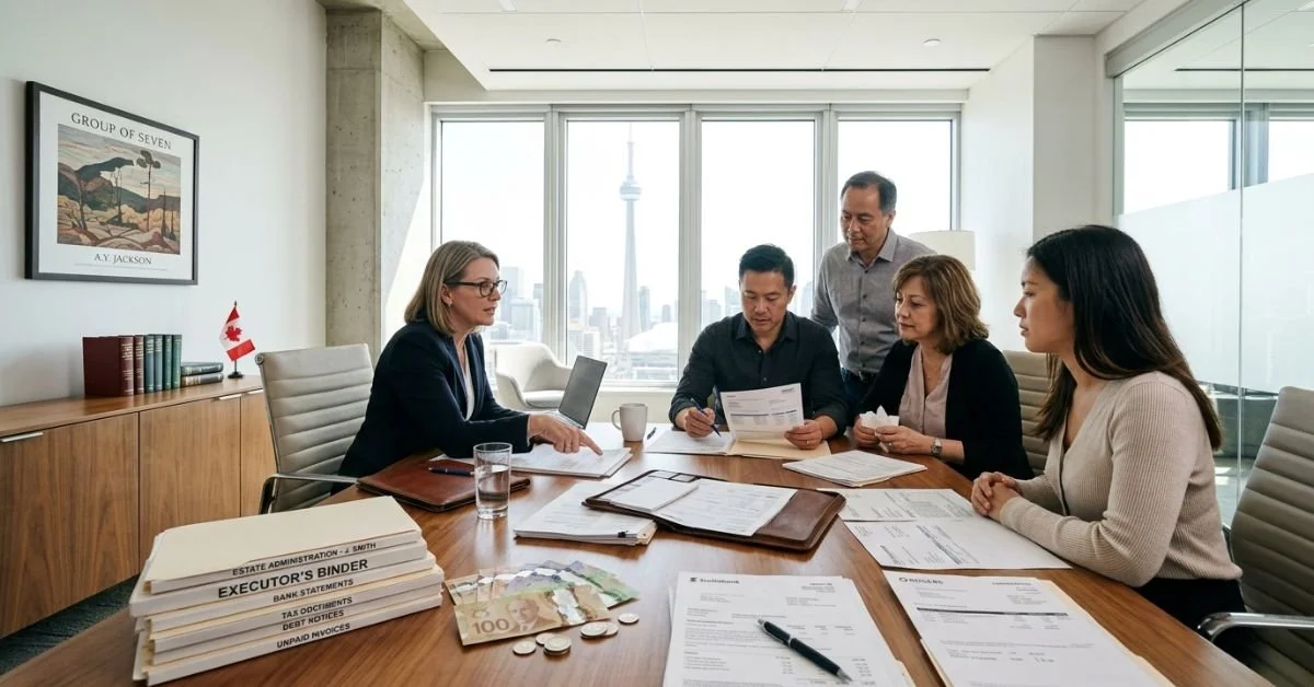 Is an Executor Responsible for Debt in Canada?