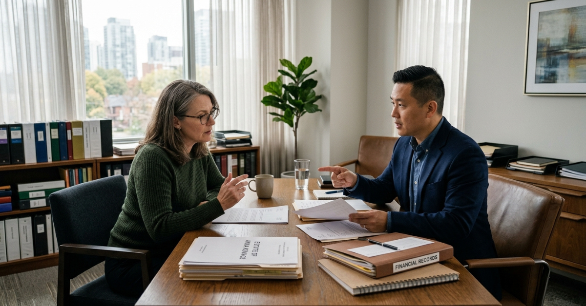Estate Trustee Meeting with a Lawyer