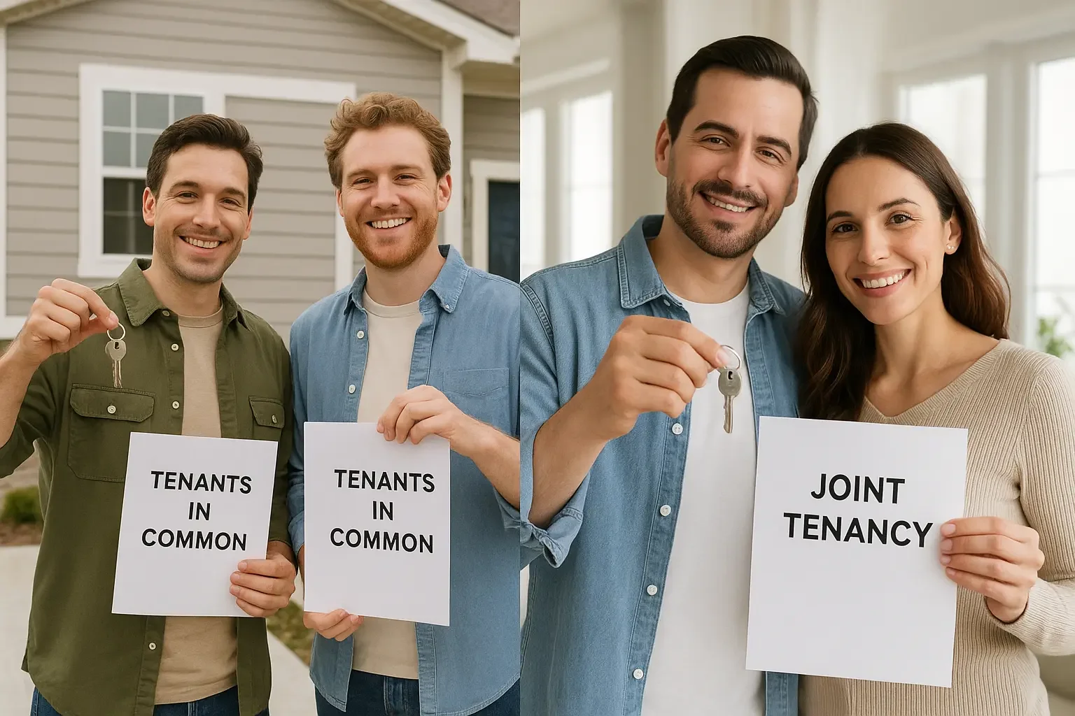Visual representation of Tenants in Common vs Joint Tenancy.webp
