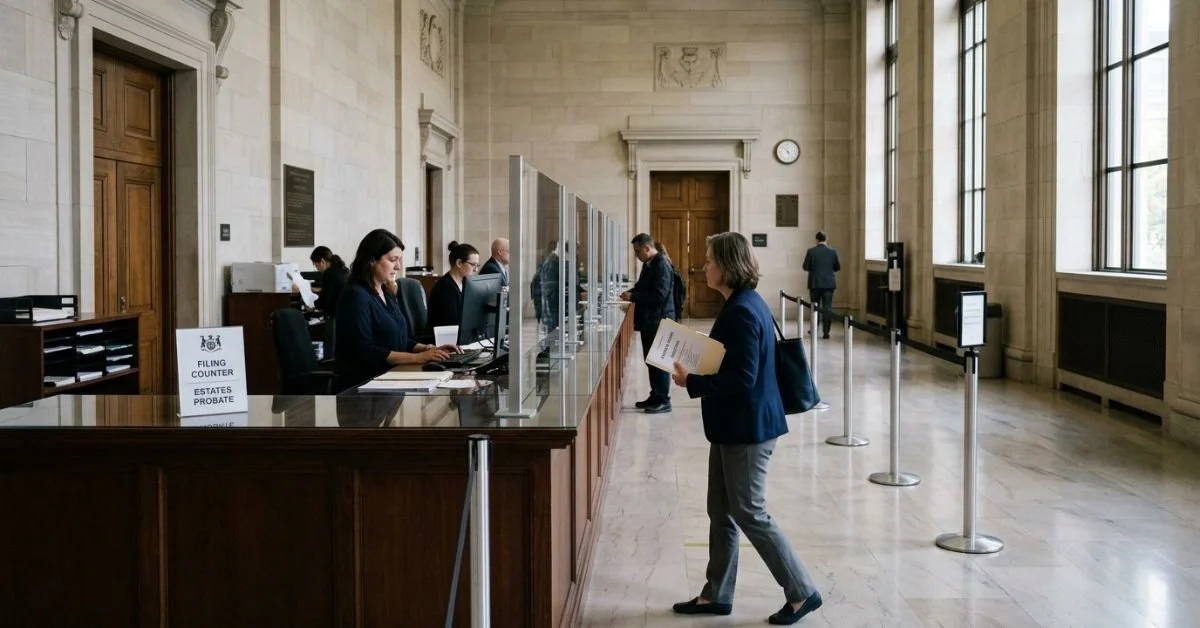 Filing at an Ontario Courthouse