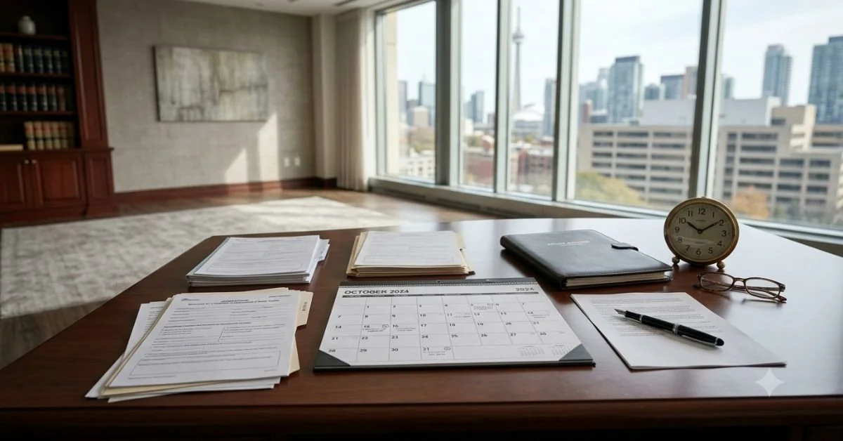 Probate Documents and Calendar