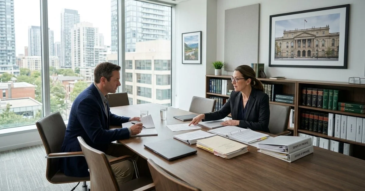 Executor Meeting an Ontario Estate Lawyer
