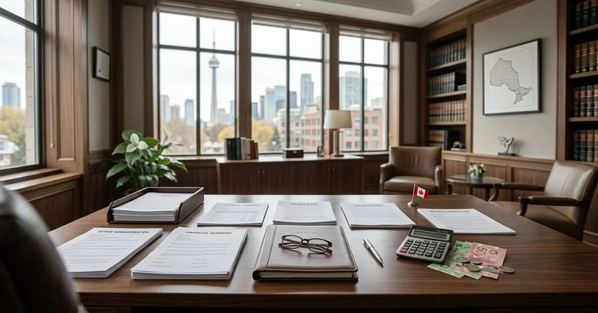 Estate Documents & Ontario Tax Filing