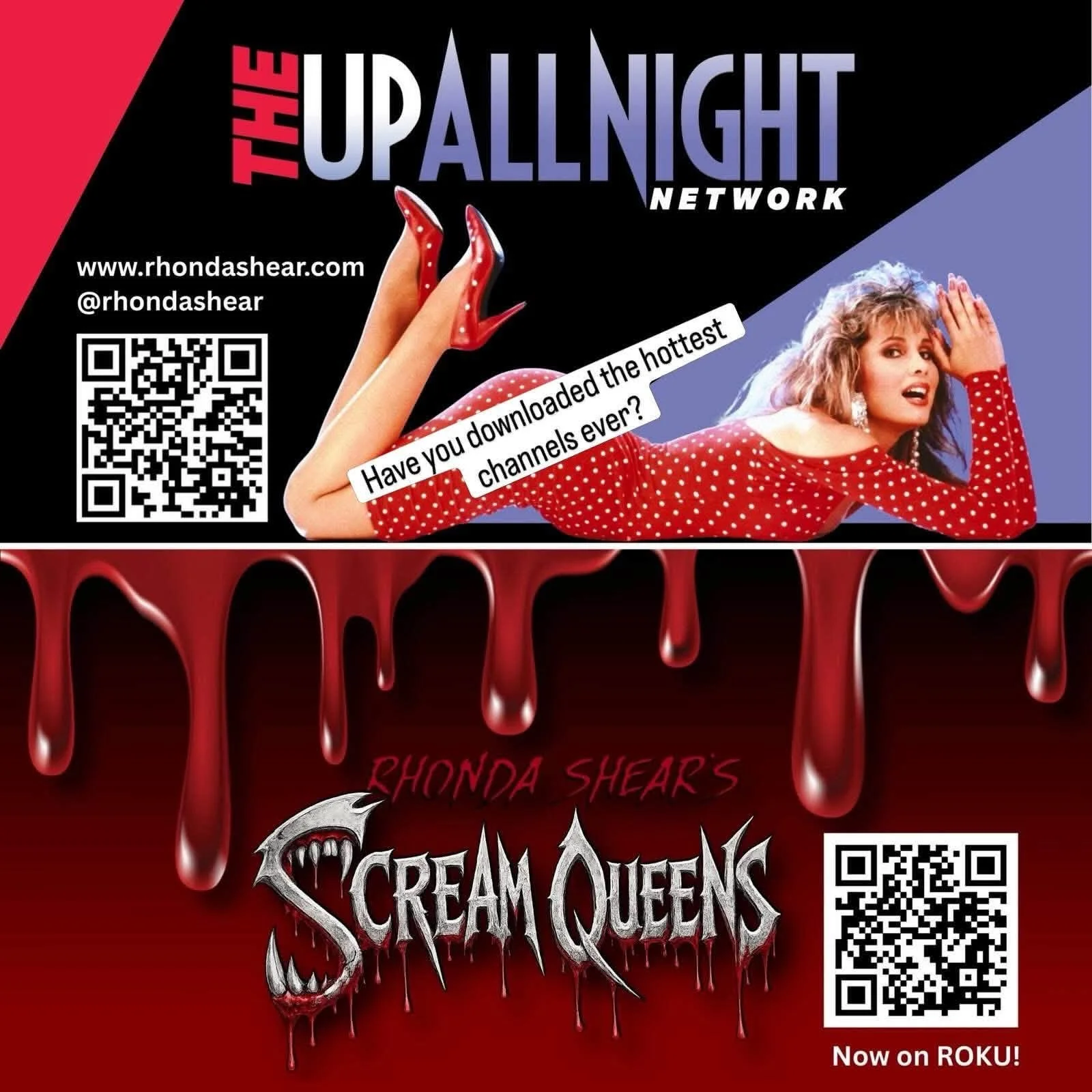 Darbie’s Scream House on the UP ALL NIGHT NETWORK!