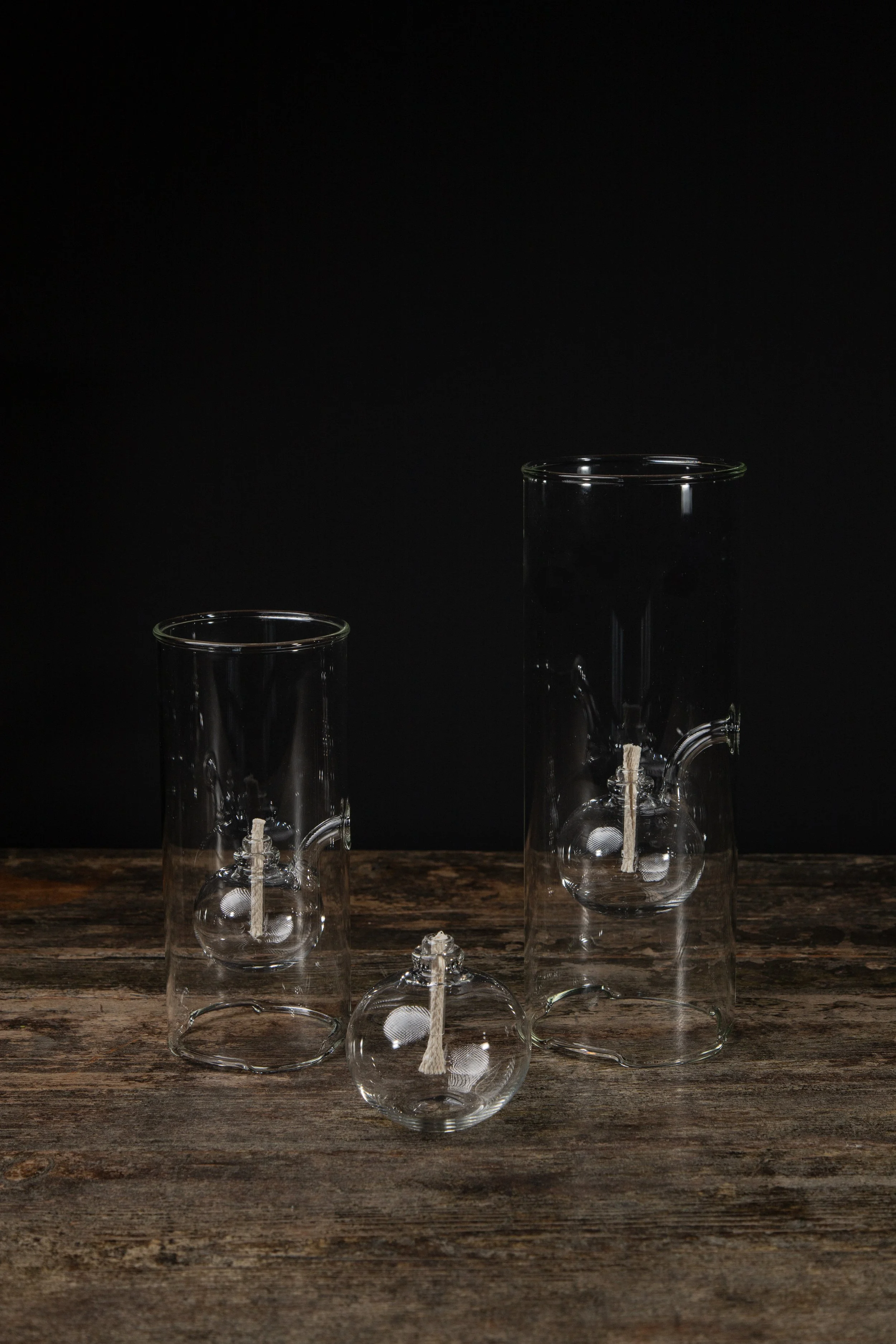 Glass Oil Lamps