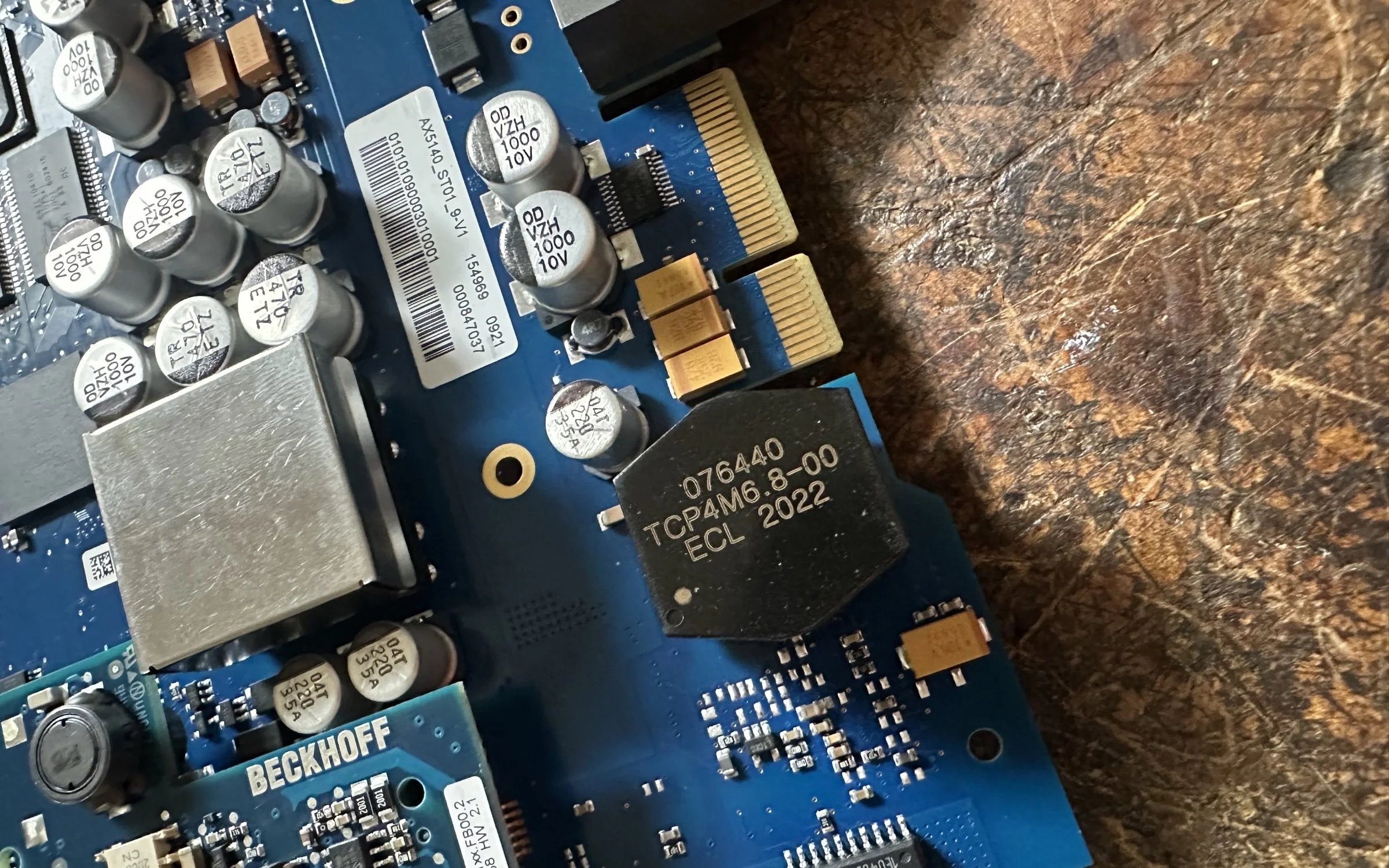 Beckhoff AX5000 Servo Drive Repair and EtherCAT Commissioning