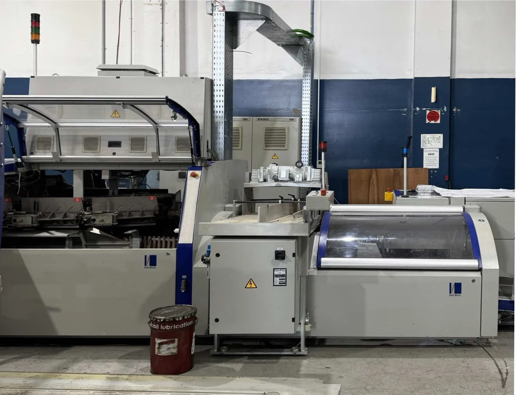 Kolbus Perfect Binding Line - Electrical Installation