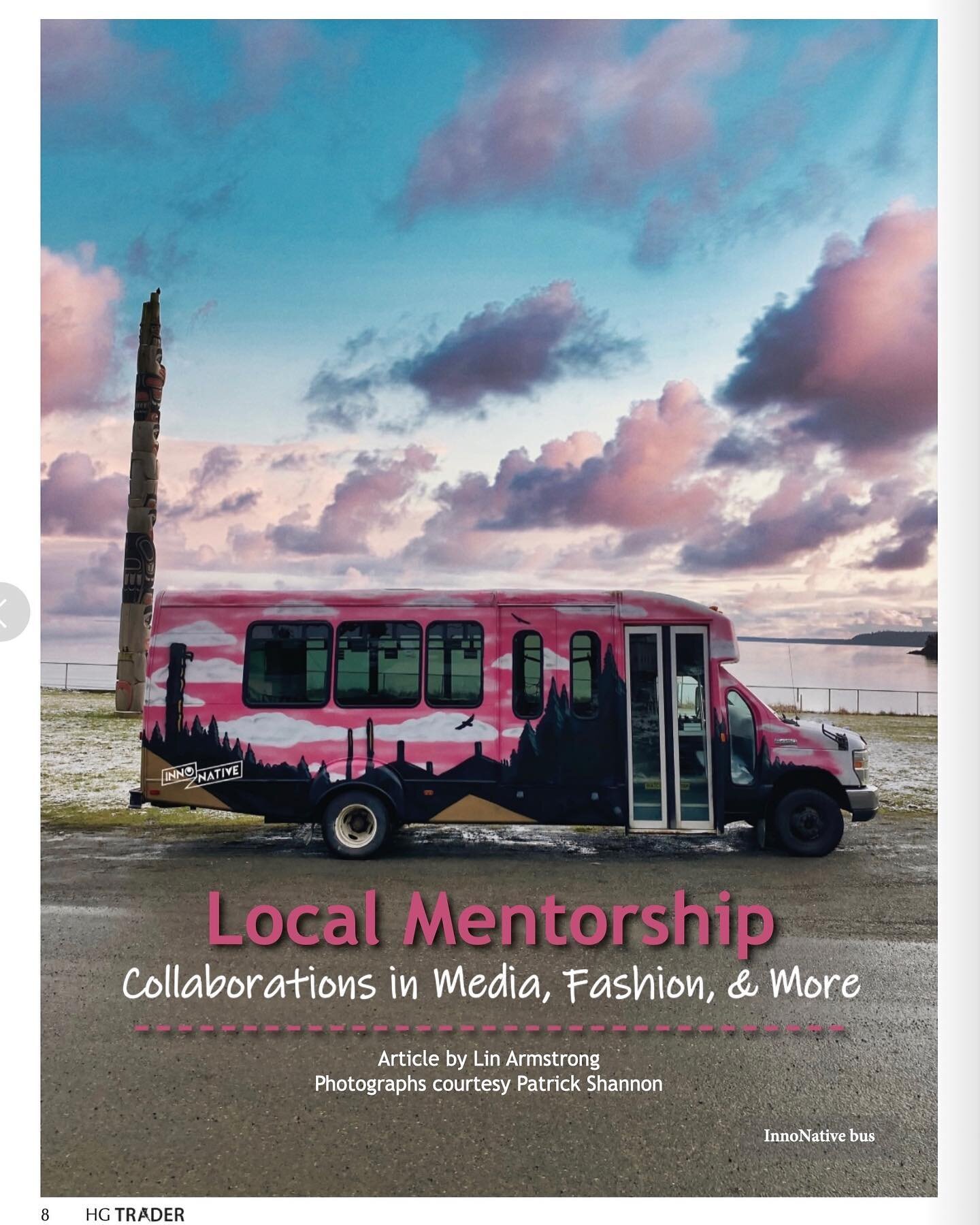 The local paper did a 6 page feature on me this month.

Thank you Lin Armstrong and the Haida Gwaii Trader for taking the time to share all of the projects and initiatives I&rsquo;ve been working on, I really appreciate it!