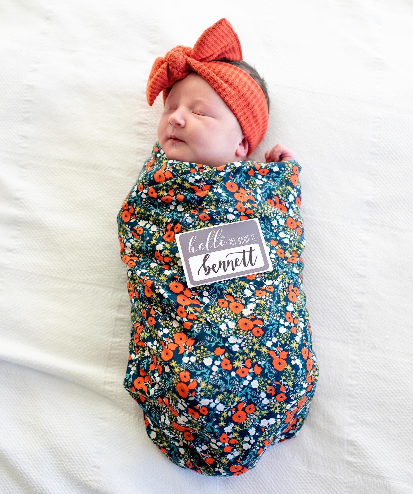 Bennett Love joined us on January 17th at 3:19pm and is 8lbs and 1oz of pure perfection! ❣️ our hearts have officially doubled in size and we can&rsquo;t wait to watch Blakely become the best big sister ever! ❤️