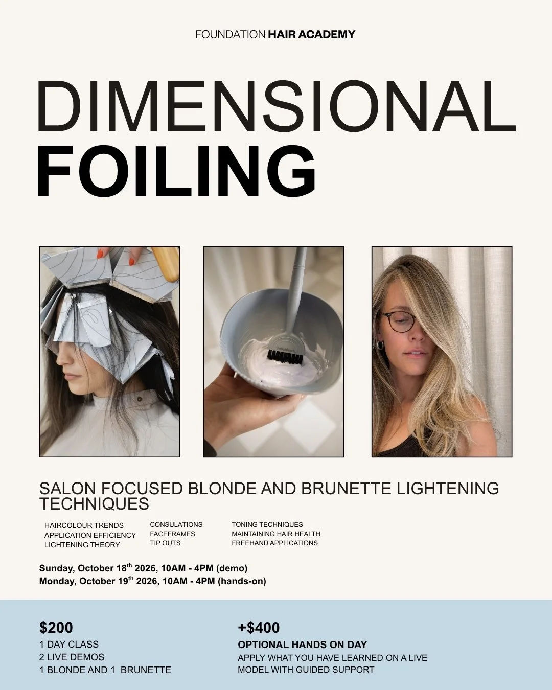 DIMENSIONAL FOILING
