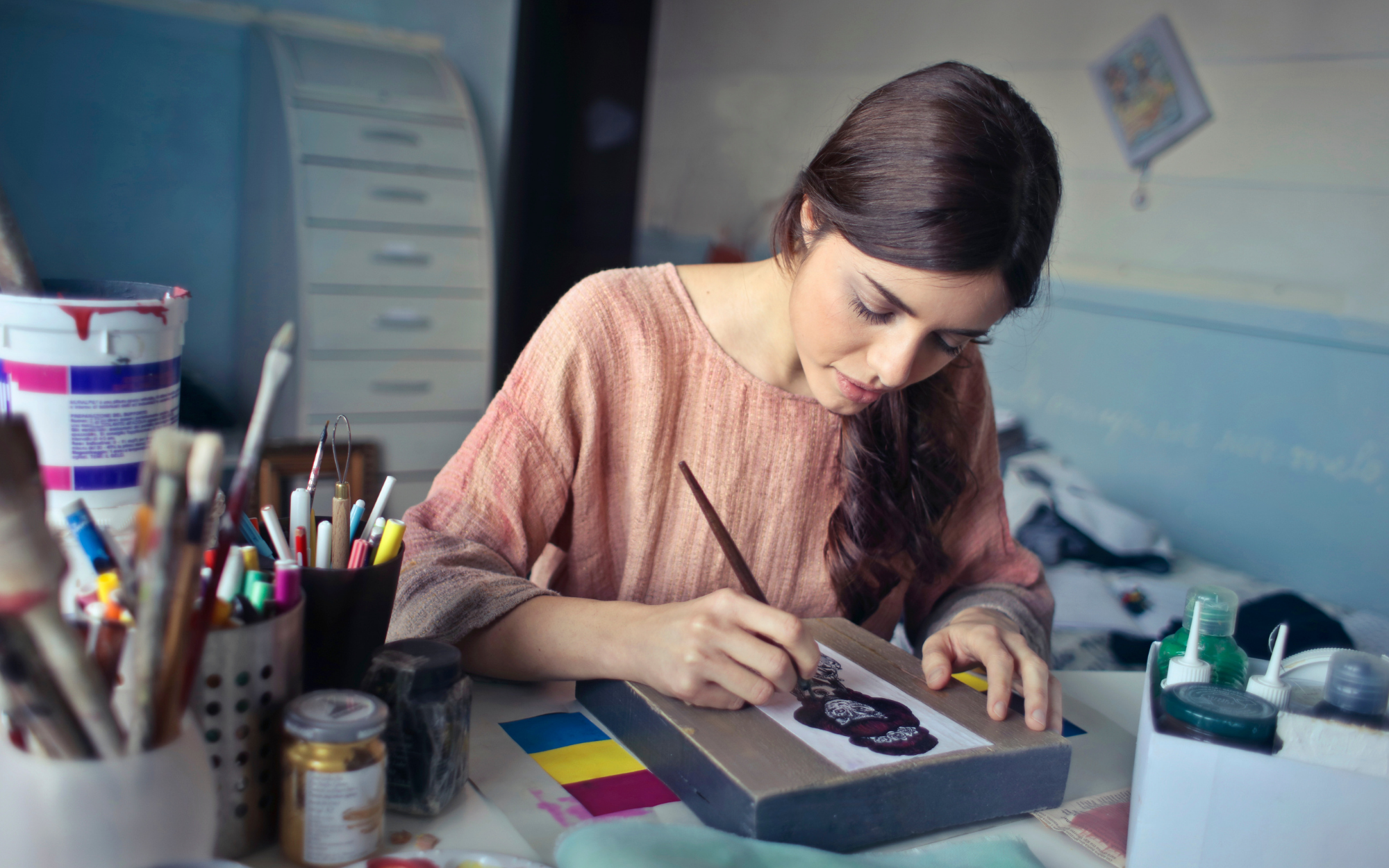 Denim Day Inspired Paint Night