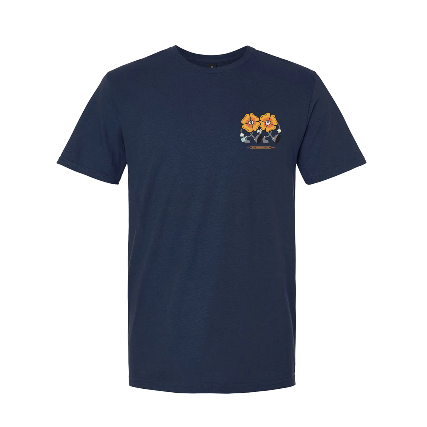 Poppy Pals tee Navy.png