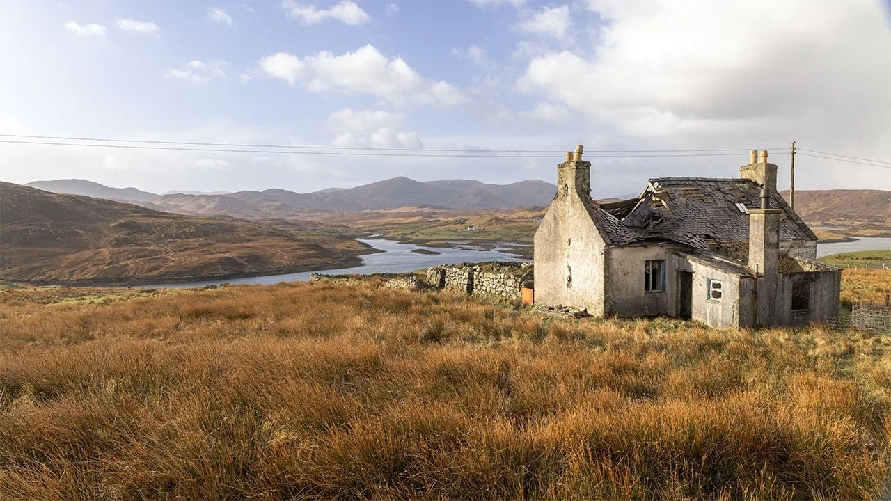 The broken house with a view