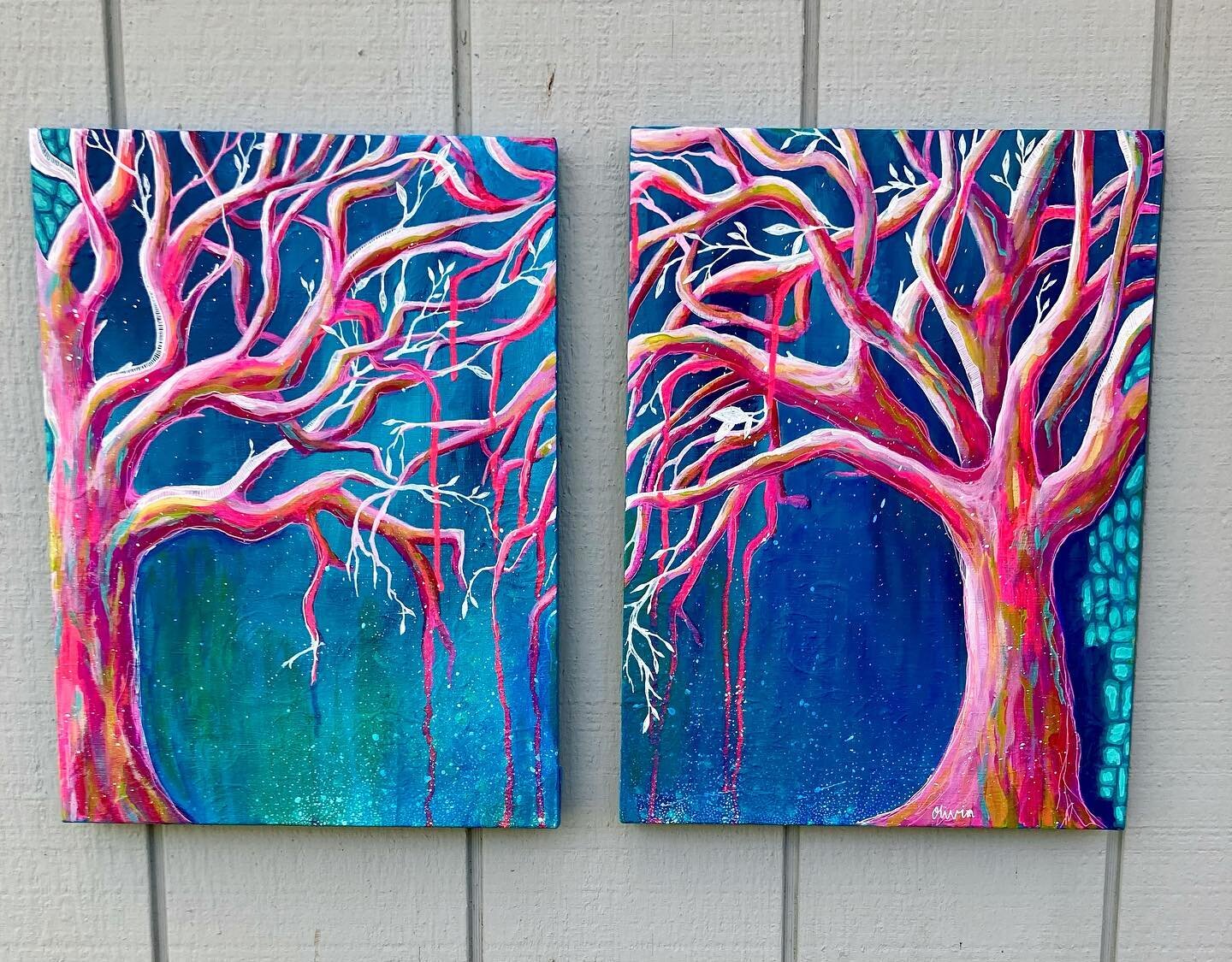 ✨SOLD✨

Trees are magic.

I&rsquo;ve always felt so connected to the trees... knowing that they withstand decades, centuries even. Through thick and thin. Shedding the limbs they don&rsquo;t need, providing home for so many beings, shade for us on a 