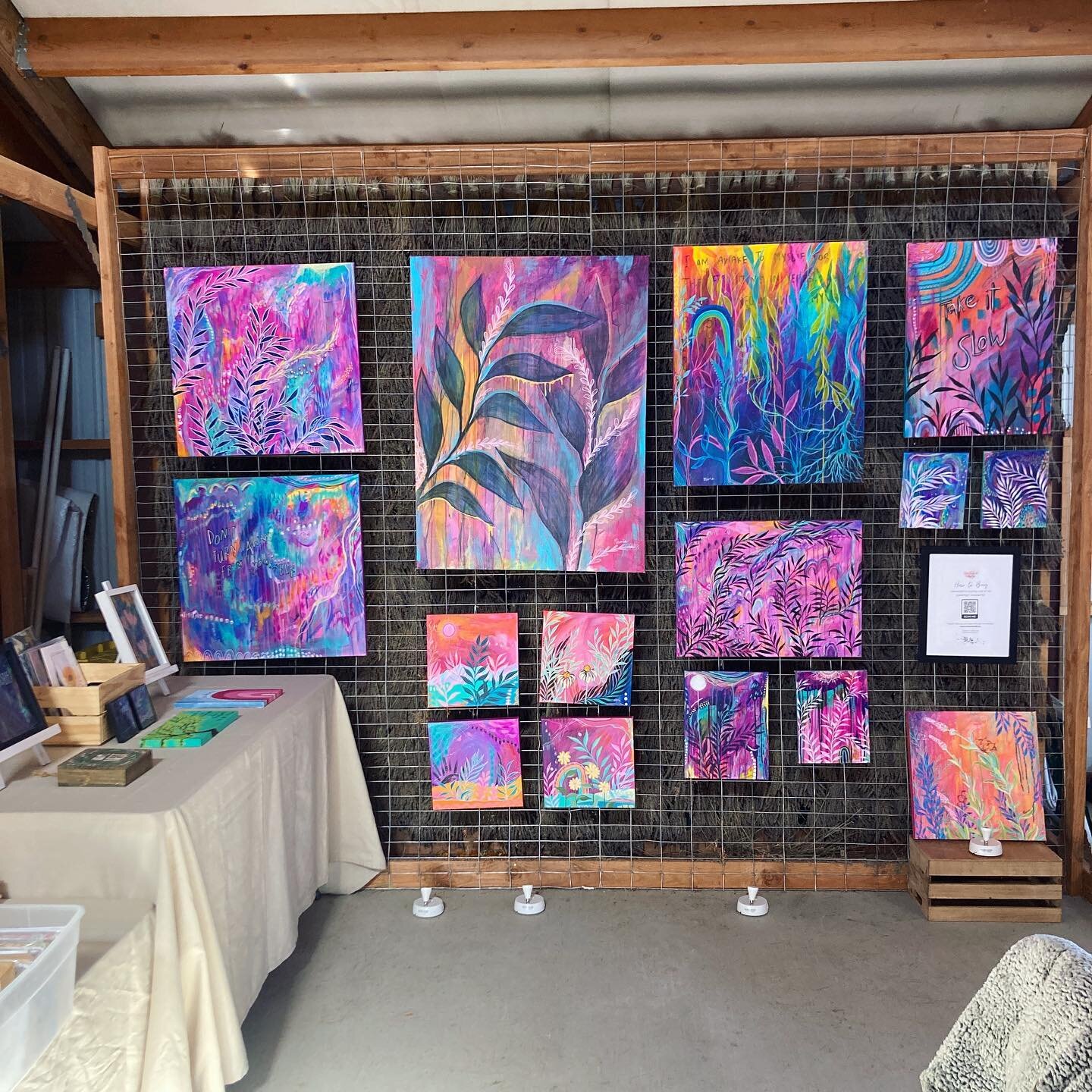 💜 a r t  s h o w 💜

My art will be on display and for sale this whole weekend at @aracelifarms in Dixon!

👉🏼swipe to the next slide to see all the details of the event!

✨ I&rsquo;ll be there Saturday 12-8 doing a LIVE PAINTING!

✨ there will als