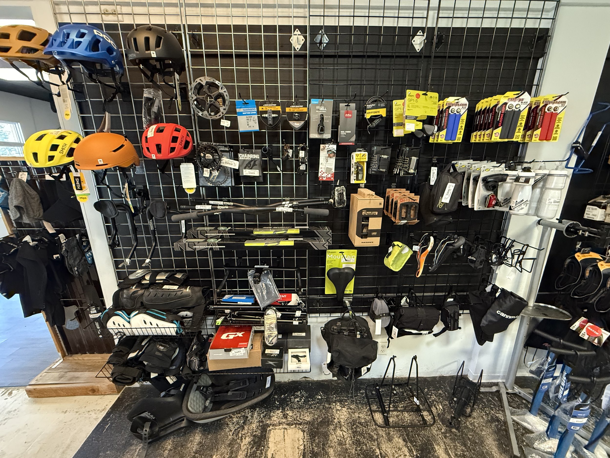 Bike helmets and parts