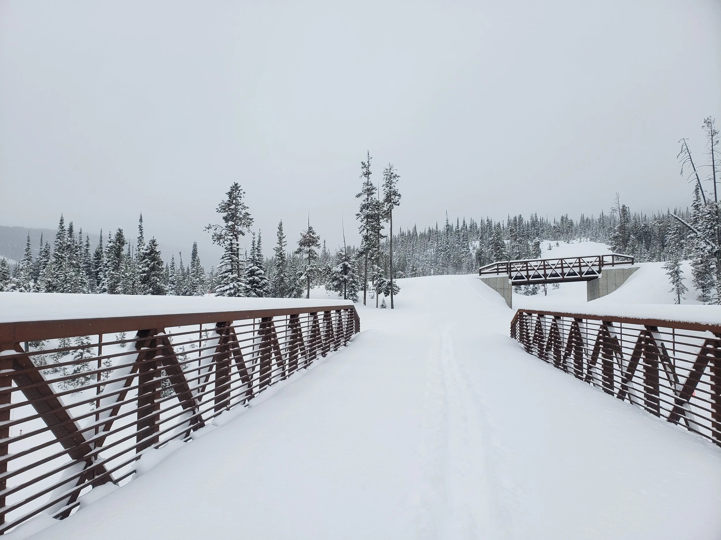 Big Sky, Montana Ski Bridge