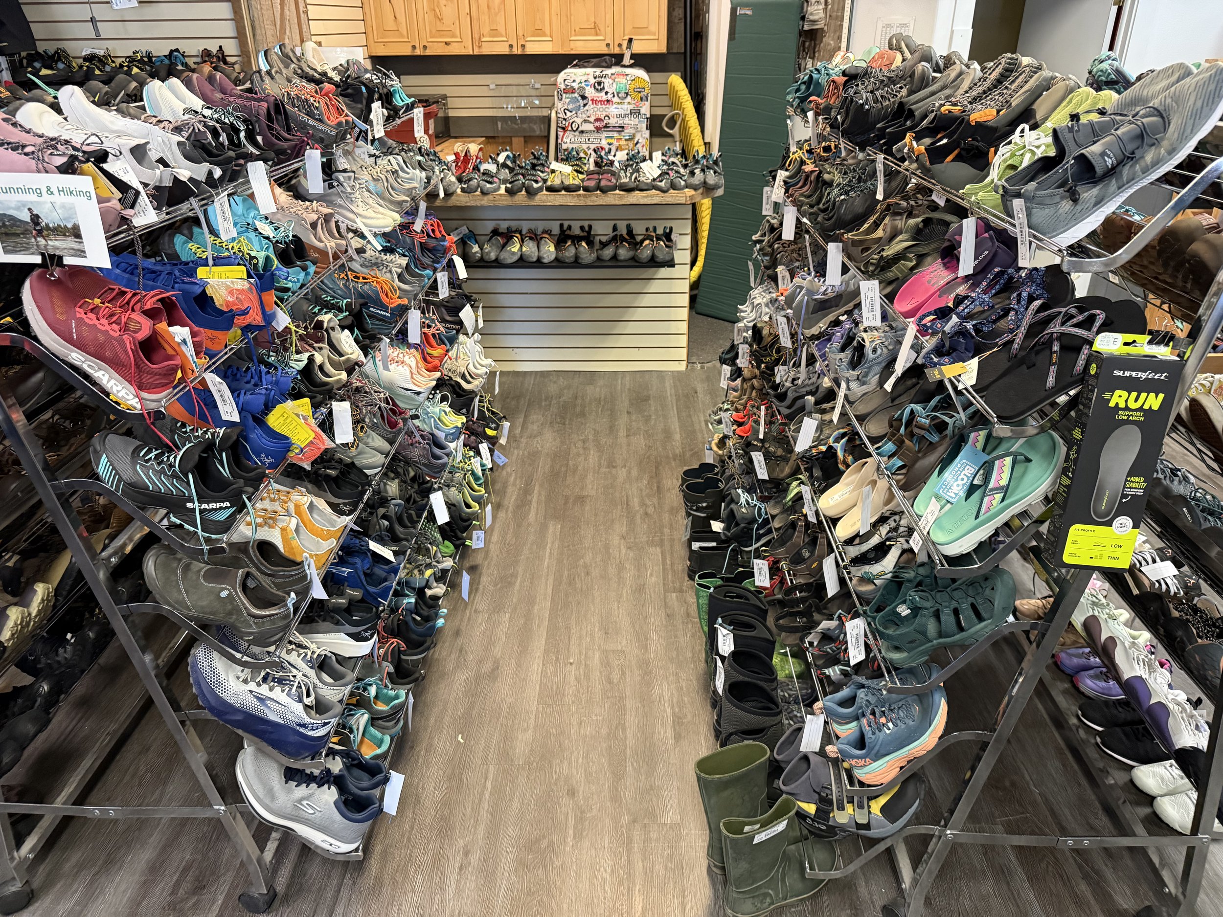 Great shoe/boot selection