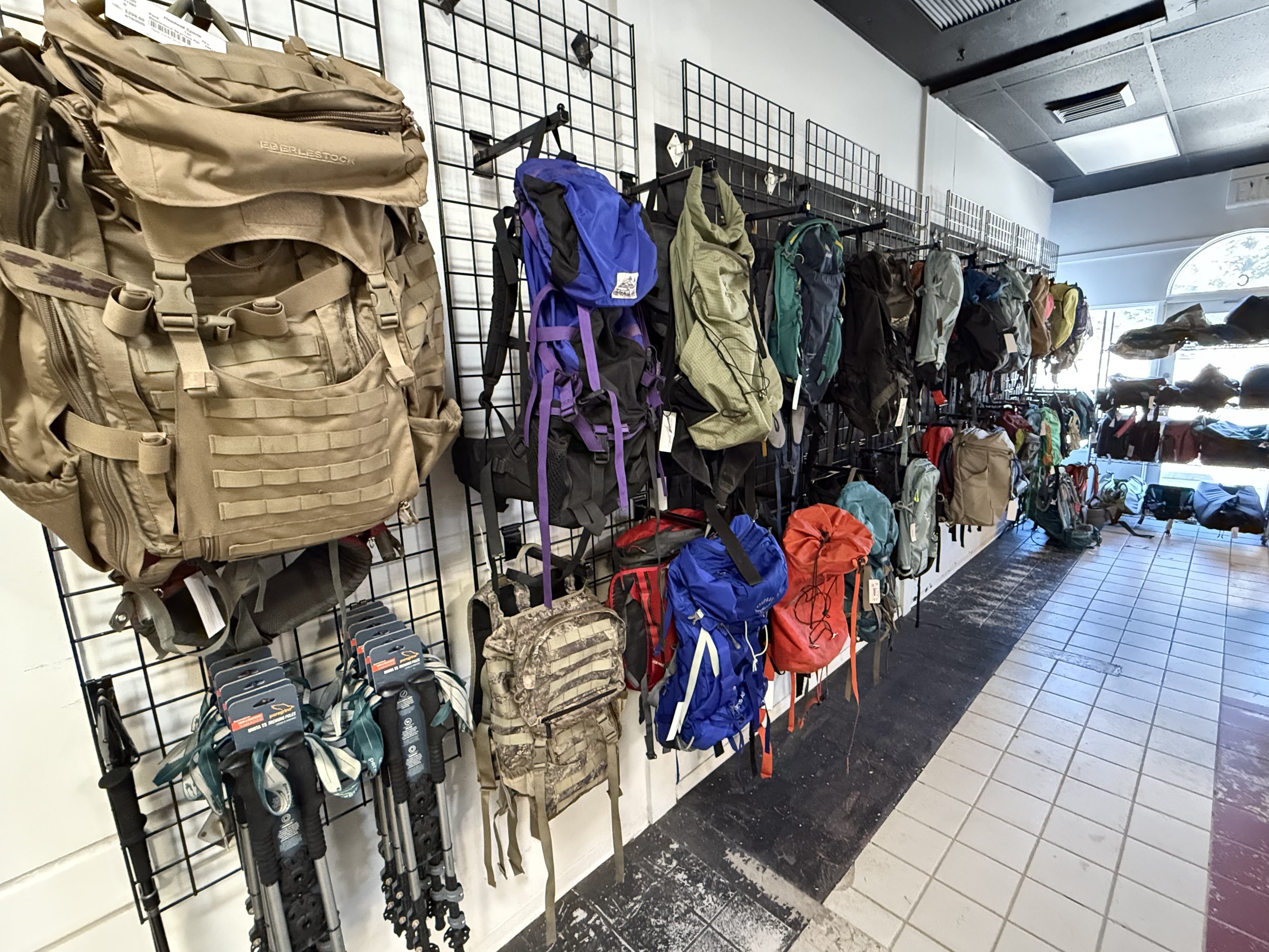 Hiking packs