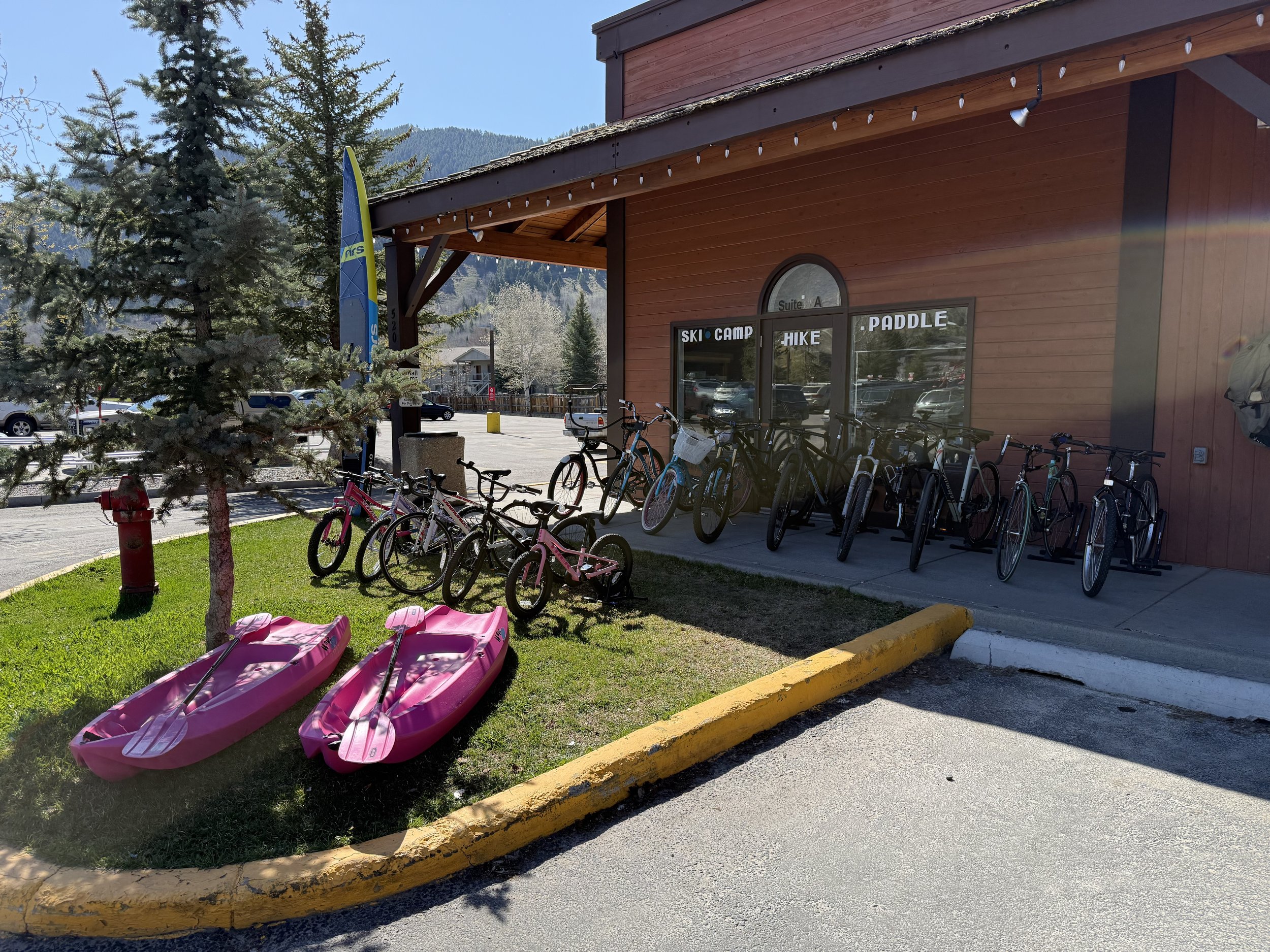 Summer storefront