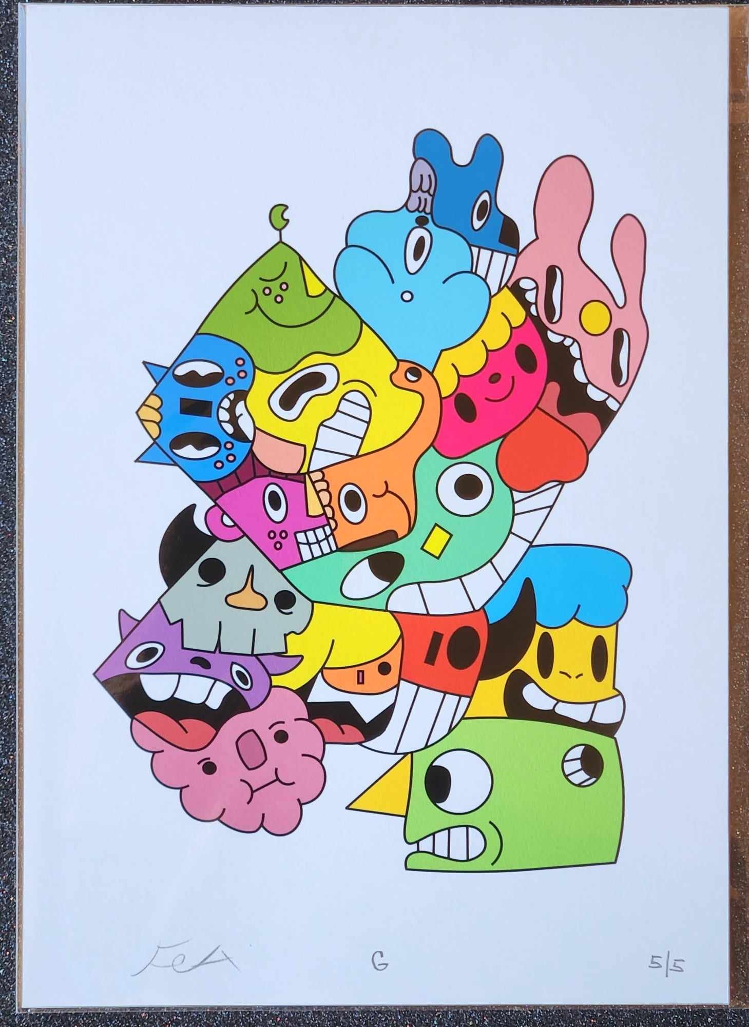 monsters going diffrent ways