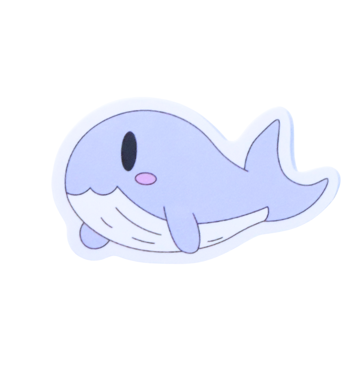 Cute whale Sticker