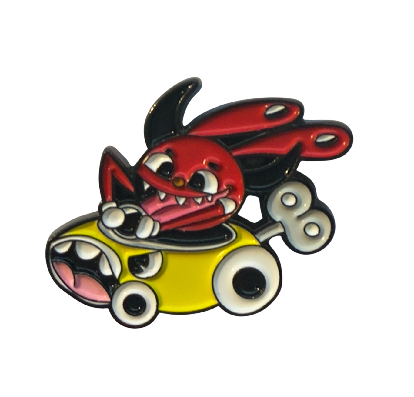 Devil taxi pin