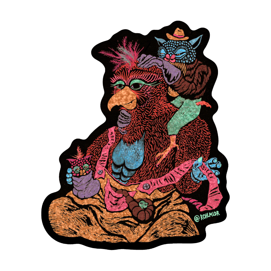 PRESALE! Fambly Sticker in Holographic Stardust