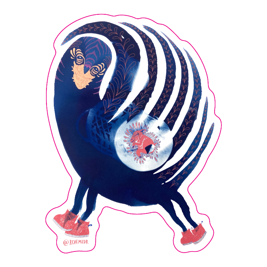 PRESALE! God Is A Lesbian See-Through Sticker