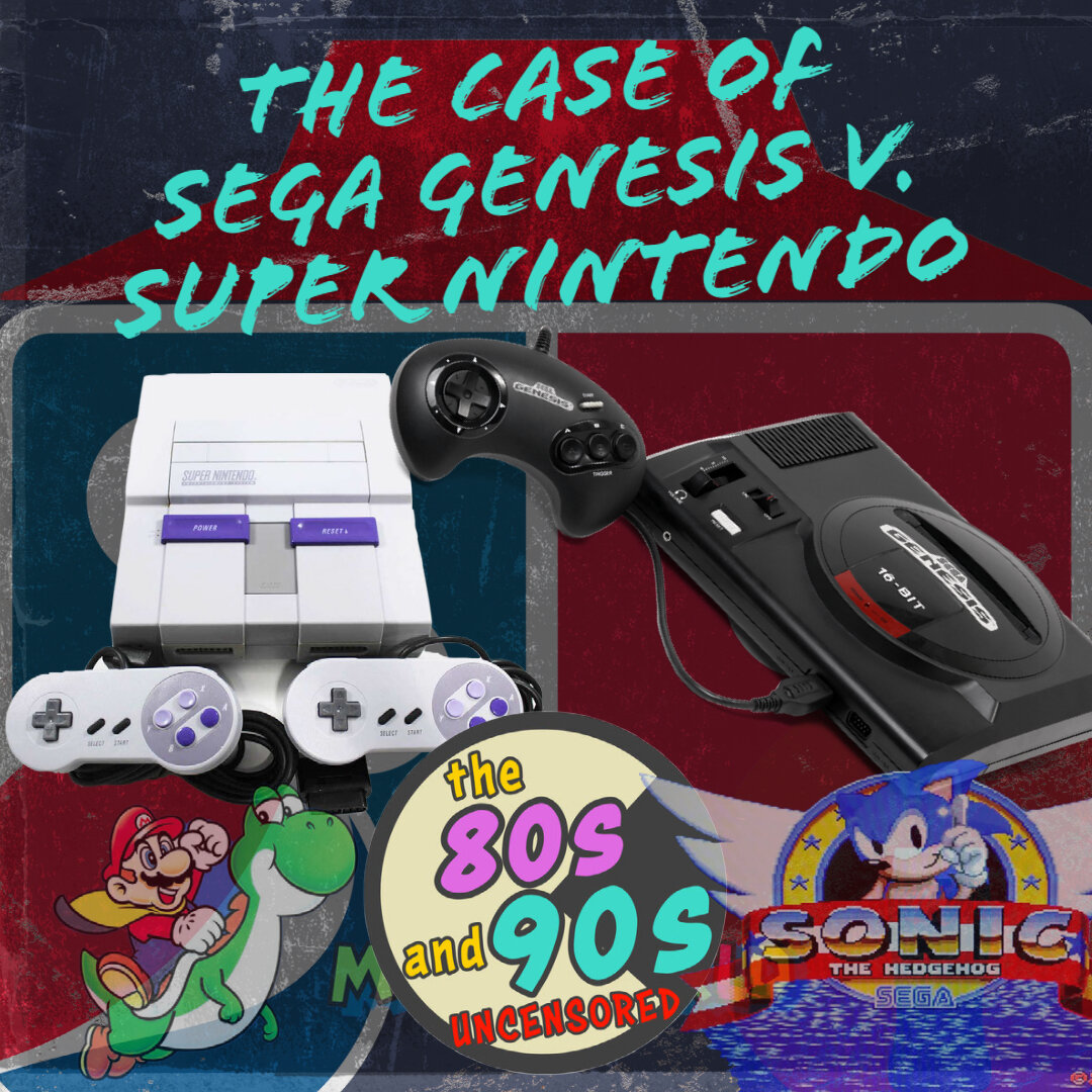The Case of Sega Genesis Nintendo — The 80s and 90s
