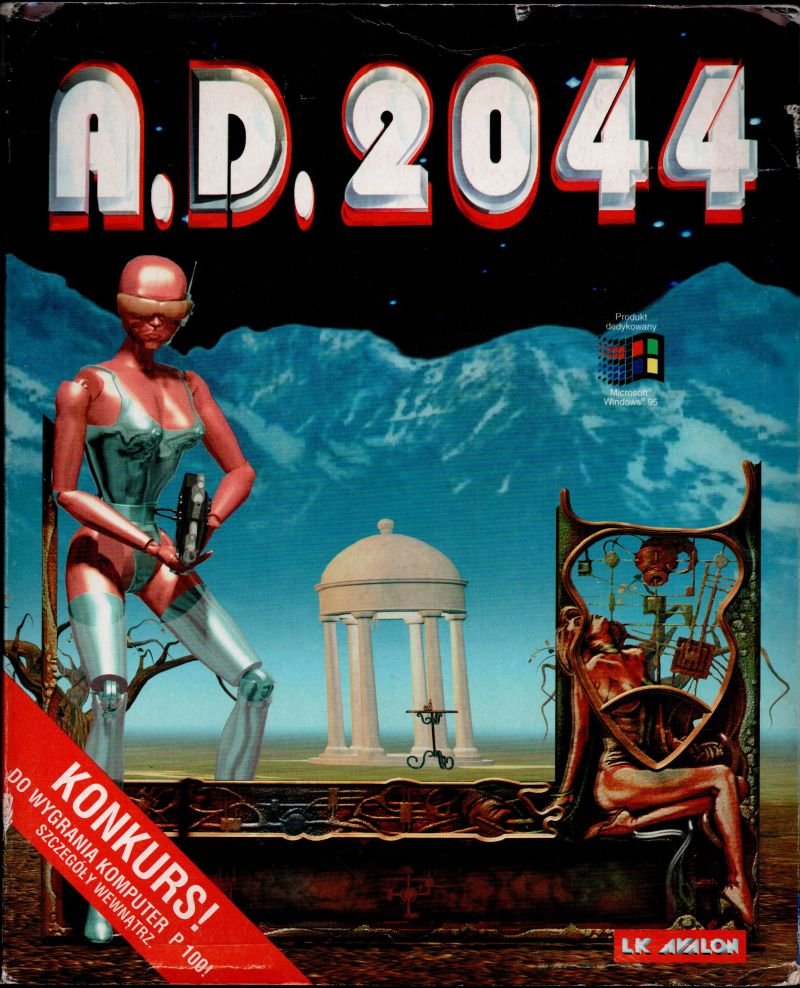 A.D. 2044 game cover, 1996