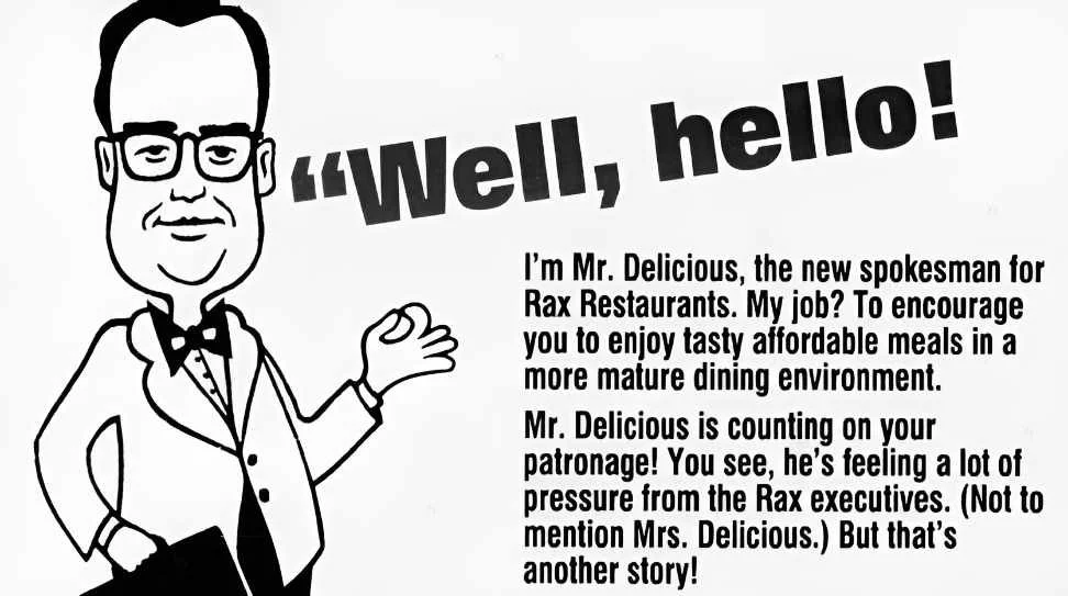 Rax Restaurants and the Tragic Tale of Mr. Delicious — The 80s and 90s
