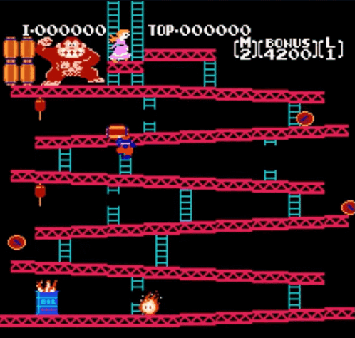 Donkey Kong arcade game