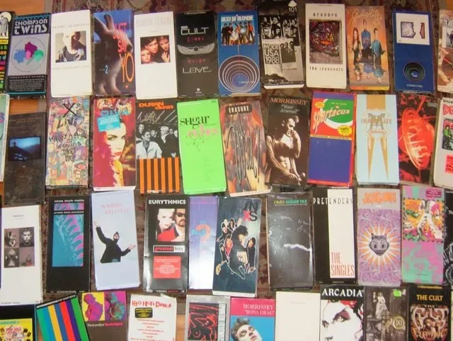 Various CD Longboxes background