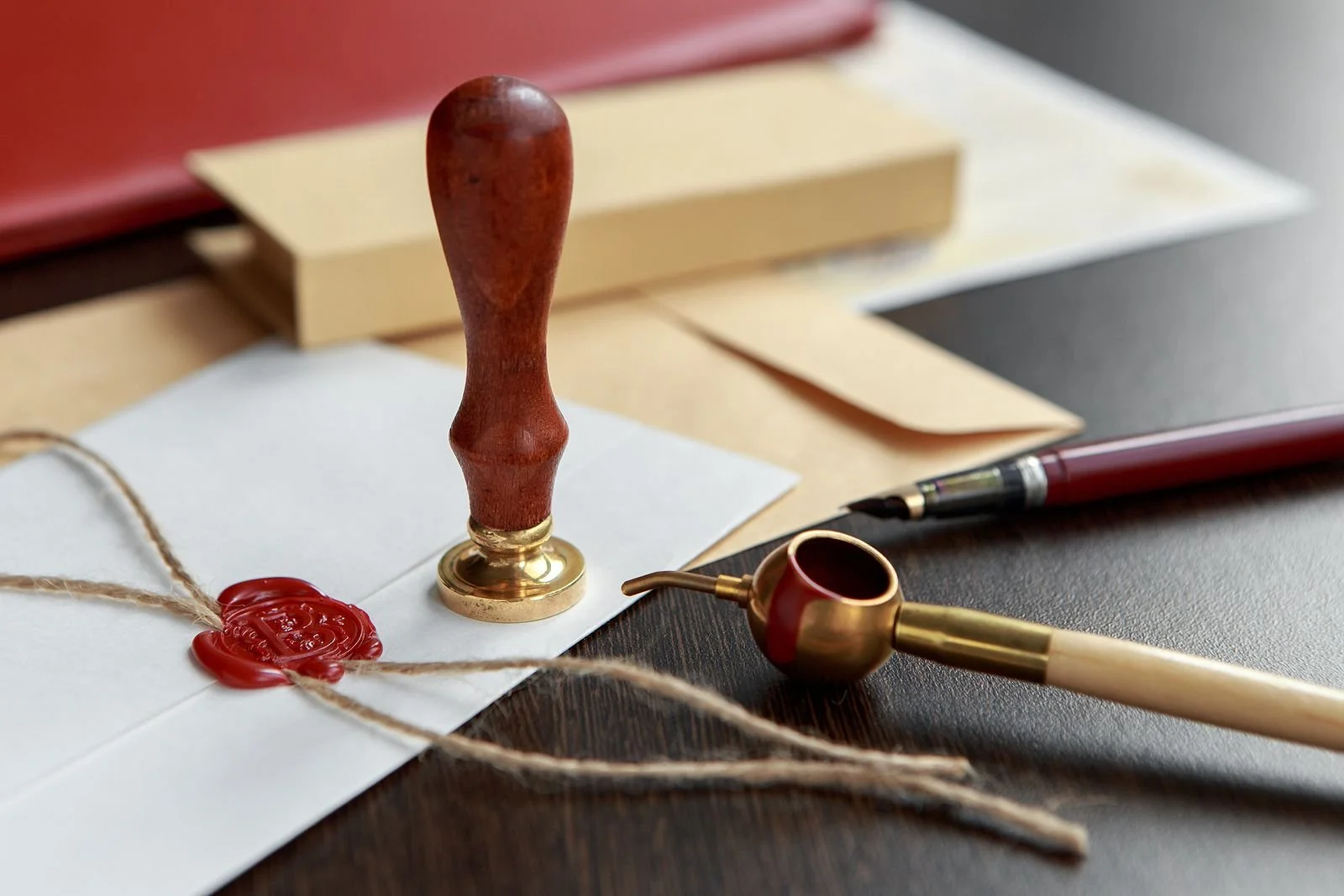 lawyer documents of an executor and beneficiary of an estate