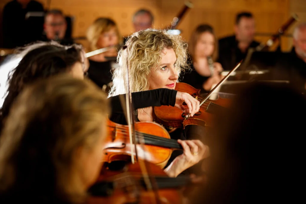 Kathleen with the RTE Concert Orchestra