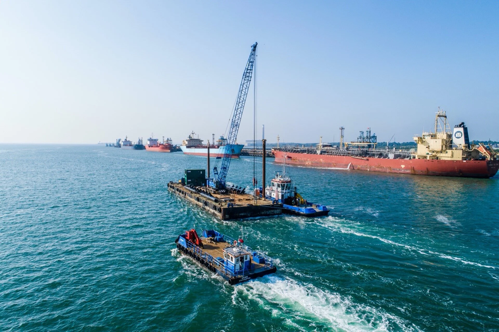Marine Vessels in Pembroke Dock — Williams Shipping Pembroke Port