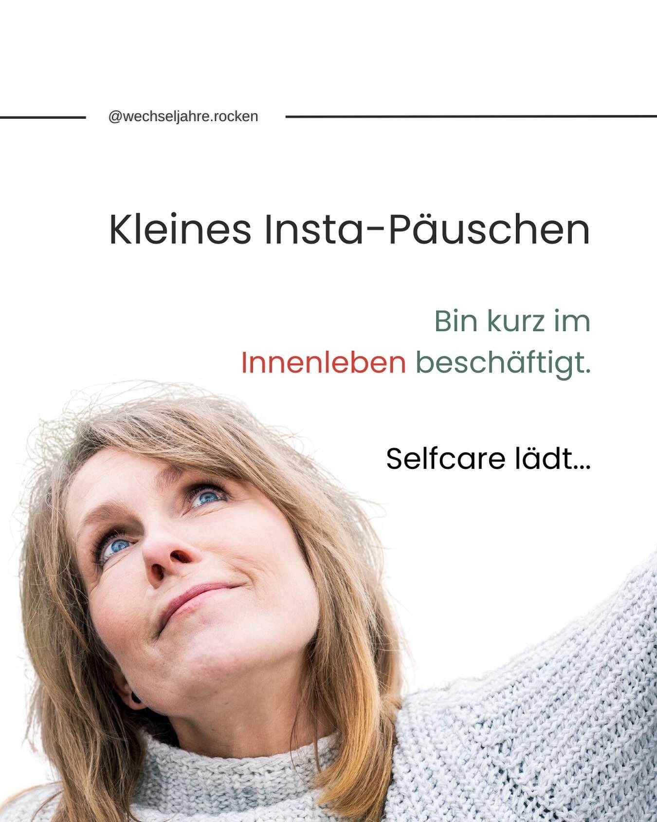 Ich ziehe mich f&uuml;r eine Weile von Instagram zur&uuml;ck. 
 Mein System braucht gerade Stille statt Scrollen &ndash; und Raum zum Atmen.

Meine 1:1-Begleitungen laufen wie gewohnt weiter (und ich liebe diese Arbeit sehr). 
Auch mein Newsletter bl