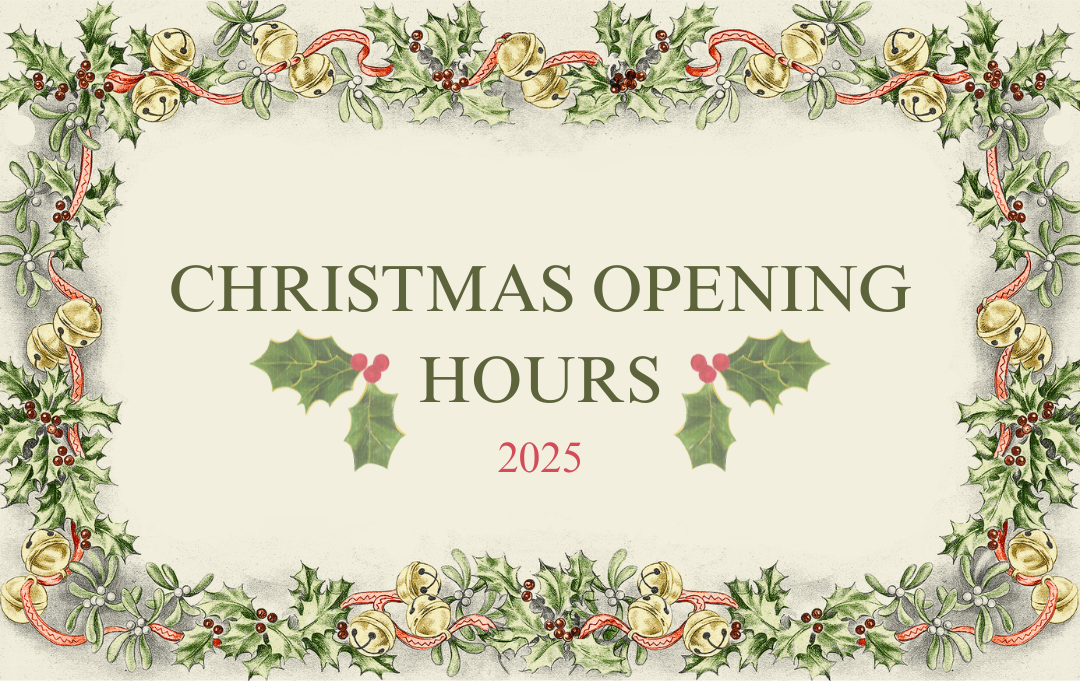 Christmas Opening Hours 2025