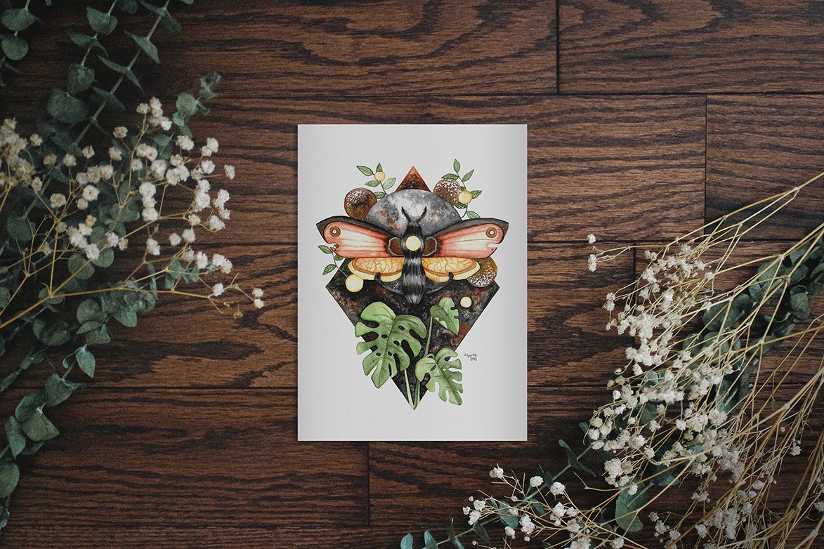 Print - Monstera