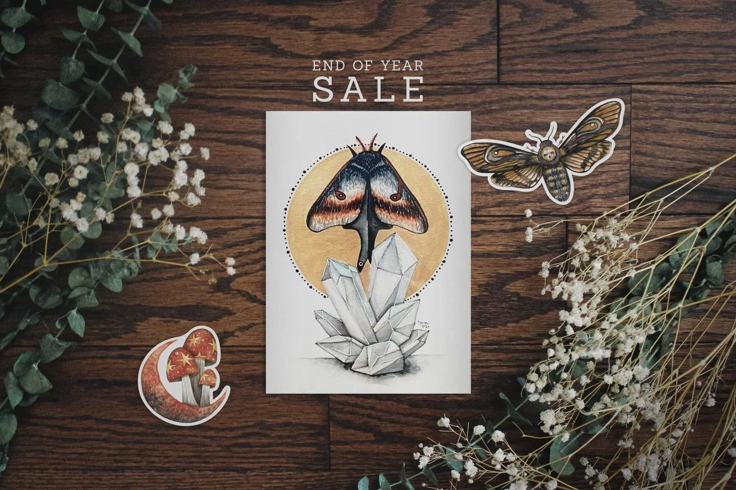 ✨LAST DAY OF MY END OF YEAR UPDATE ✨

This is the only time of year my original watercolor paintings are available outside of my in-person markets / mystery mailers and today is the last day! Most of the pieces will be pulled from my site before the 