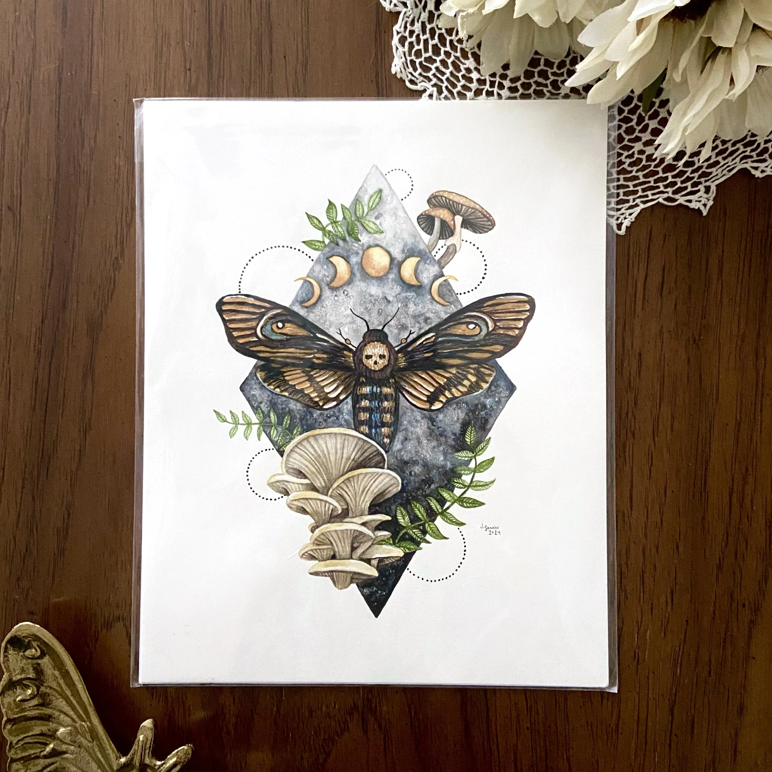 Original Watercolor - Silence