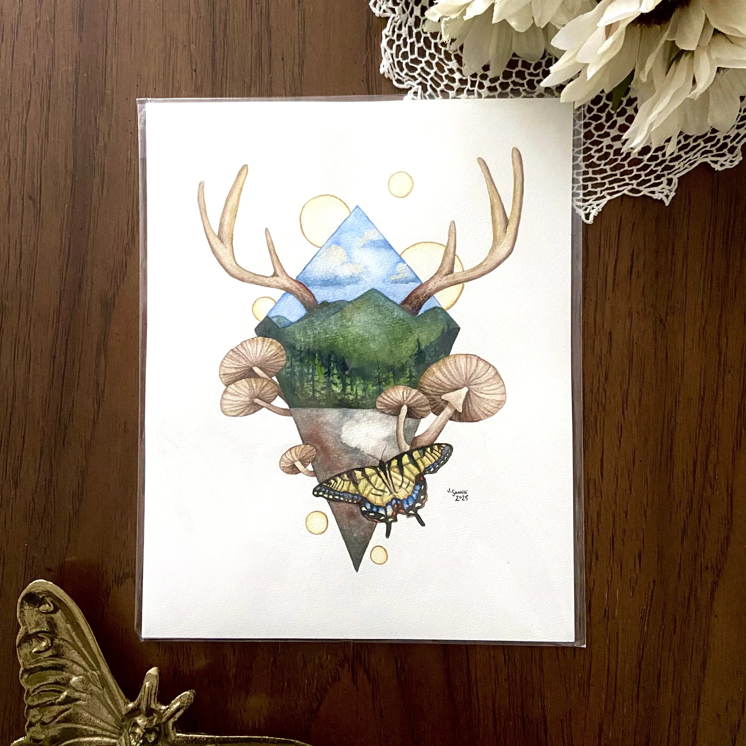 Original Watercolor - Adirondacks